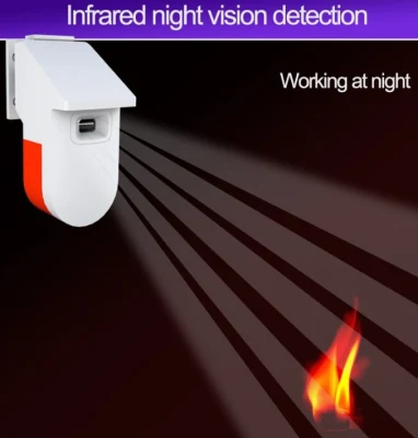 Alarme de capteur de détecteur de flamme UV WiFi Smart APP pour la détection d'incendie