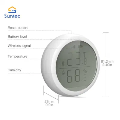 Contrôleur de température thermomètre infrarouge capteur de thermomètre numérique intelligent Zigbee