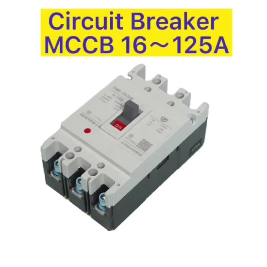 L'industrie a utilisé le disjoncteur à boîtier moulé électrique intelligent MCCB 3 pôles disjoncteur de 40 ampères