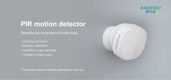 Tuya Smart WiFi/Zigbee domotique capteur de mouvement PIR pour alarme domestique