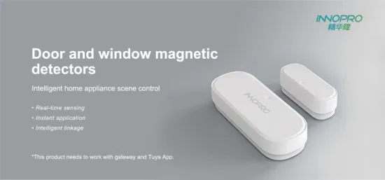 Capteurs de sécurité Zigbee système d'alarme de sécurité pour maison intelligente capteur de fenêtre de porte Zigbee