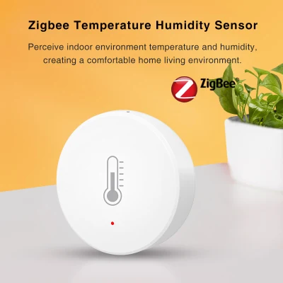 Capteur intelligent de température et d'humidité Tuya Zigbee